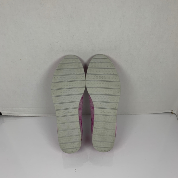Skechers Women Cloe Flex Wedge Tie-Dye Pink Slip-On Sneakers 8.5 - Picture 5 of 9